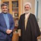 دیدار دکتر توسلی با آیت الله اعرافی عضو فقهای شورای نگهبان و مدیر حوزه های علمیه سراسر کشور