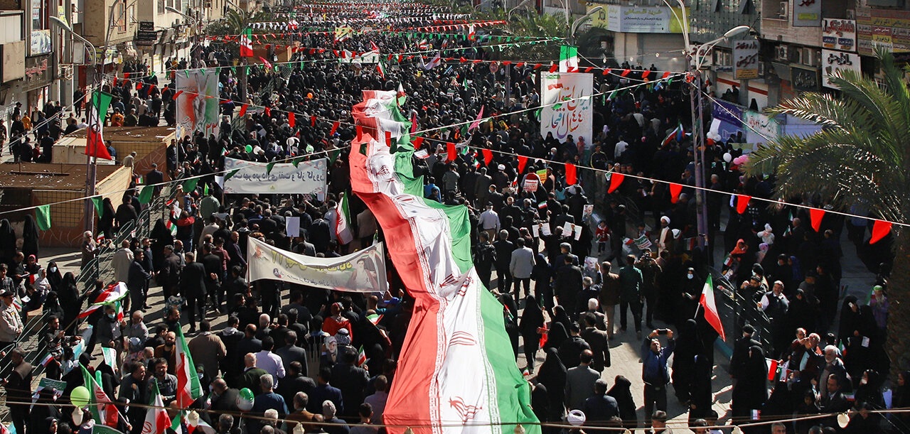 برگزاری راهپیمایی ۲۲ بهمن در ۸۰ نقطه شهری و روستایی همدان