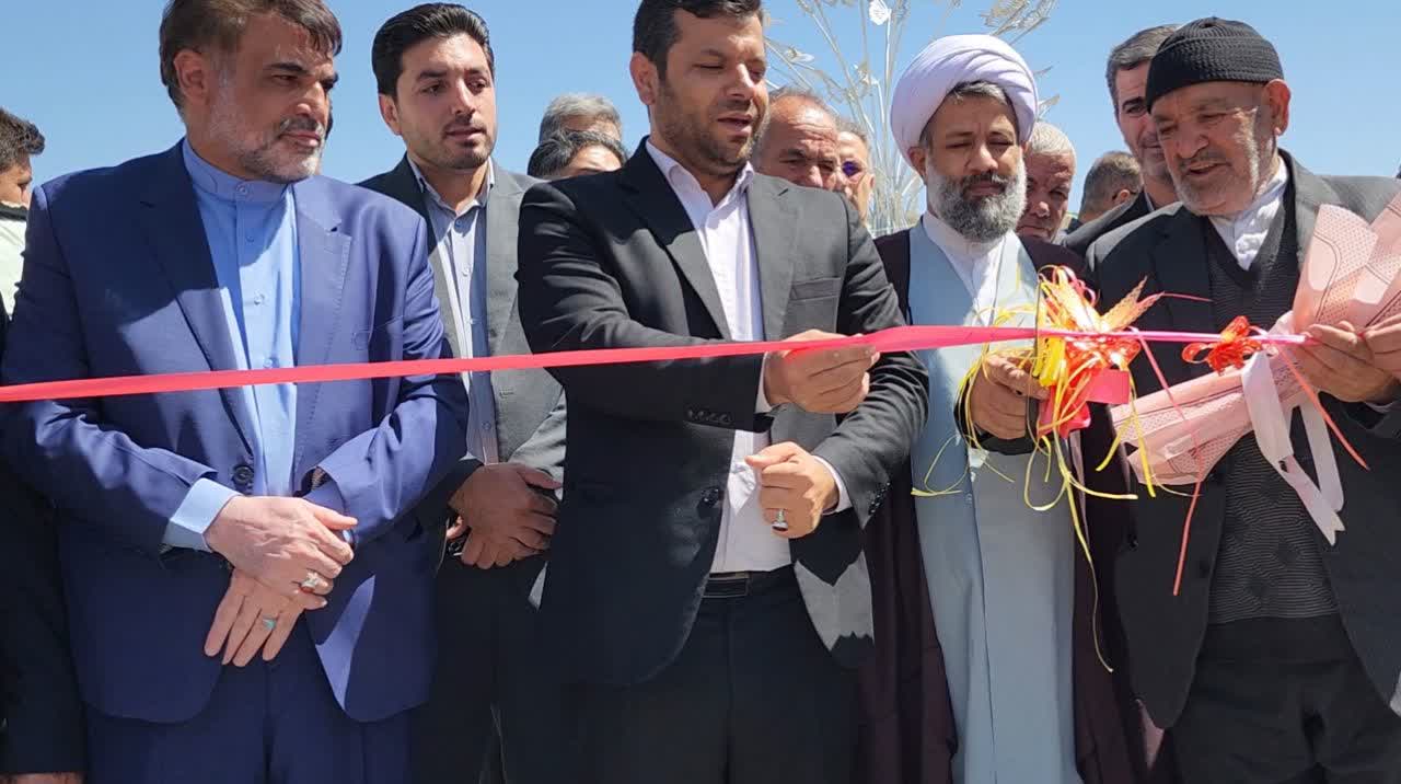 بهرهبرداری از پروژه بلوار شهیدسلیمانی شهر گلتپه