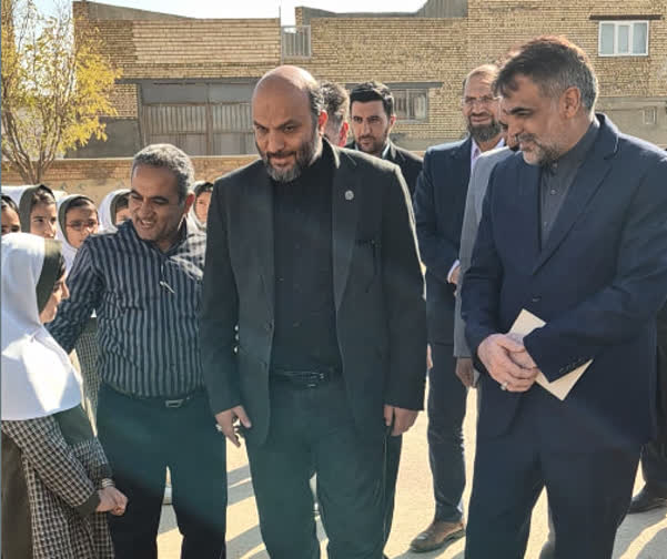 بهره‌برداری از پروژه 4 کلاس الحاقی به مدرسه مهد آزادی روستای کریم آباد با 5 میلیارد تومان اعتبار