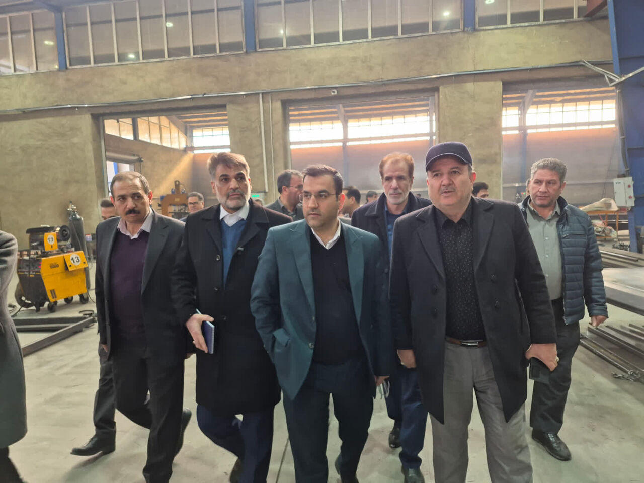 بازدید رئیس سازمان آموزش فنی و حرفه‌ای کشور از مراکز مهارت‌آموزی و واحدهای تولیدی شهرستان بهار