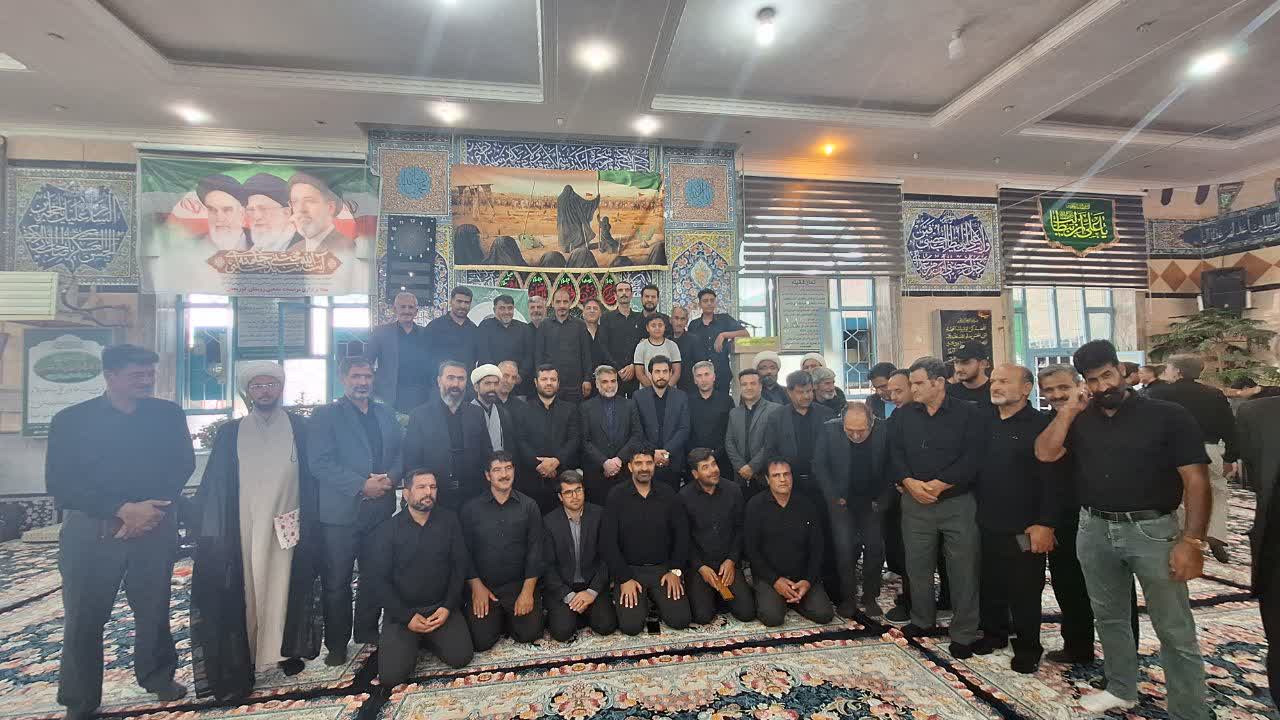 برگزاری آیین راهاندازی مواکب اربعین حسینی(ع) در روستای کوریجان شهرستان کبودراهنگ