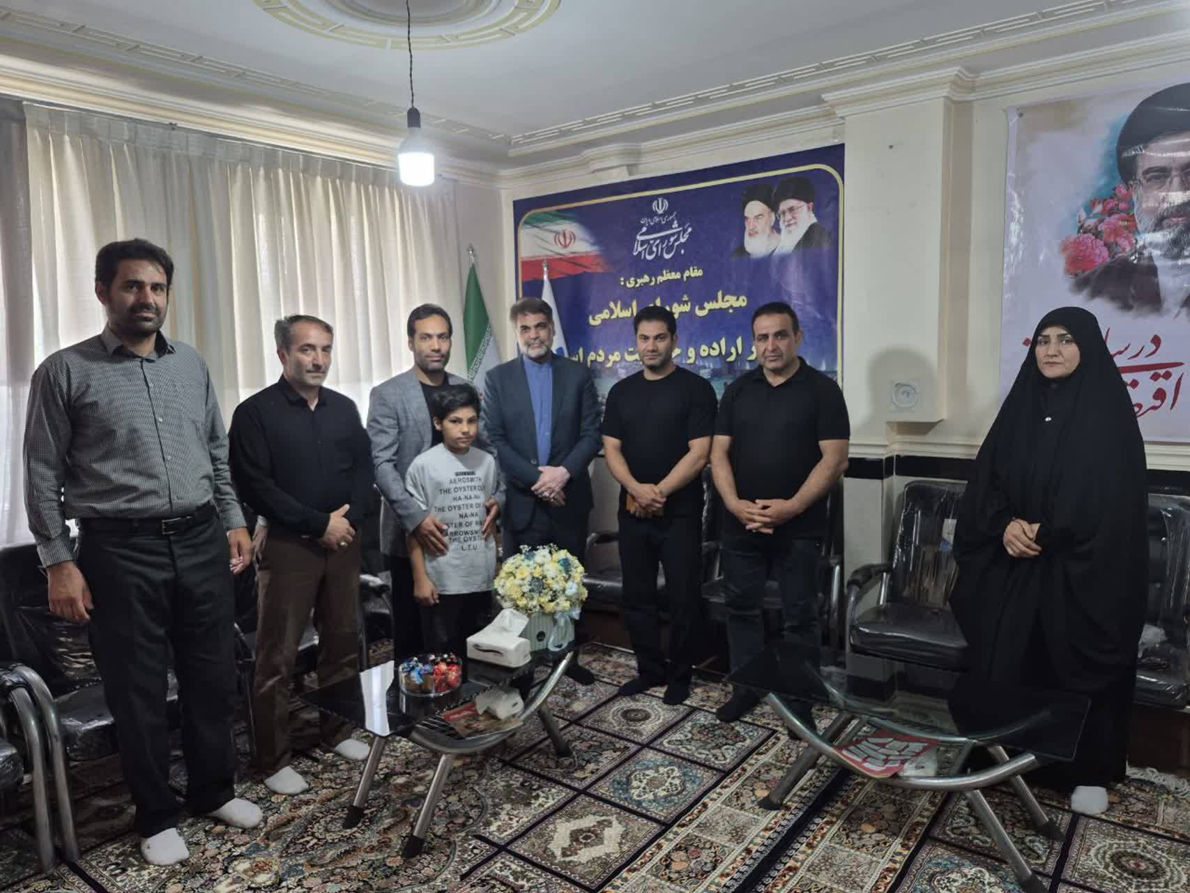 دیدار صمیمانه خانواده جودو استان و شهرستان بهار با دکتر توسلی