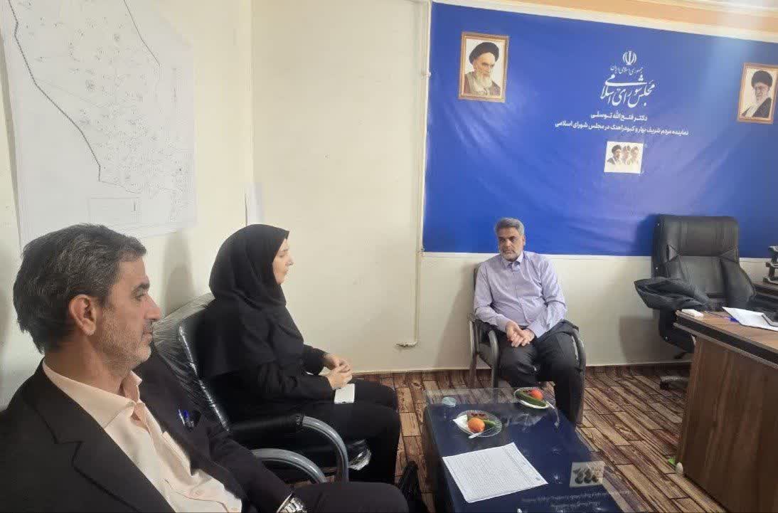 دیدار مدیرکل سازمان فنی و حرفهای استان همدان با دکتر توسلی