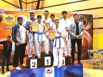 ۹ مدال، رهاورد کاراته کاهای کبودراهنگ در جام بین المللی ایران زمین